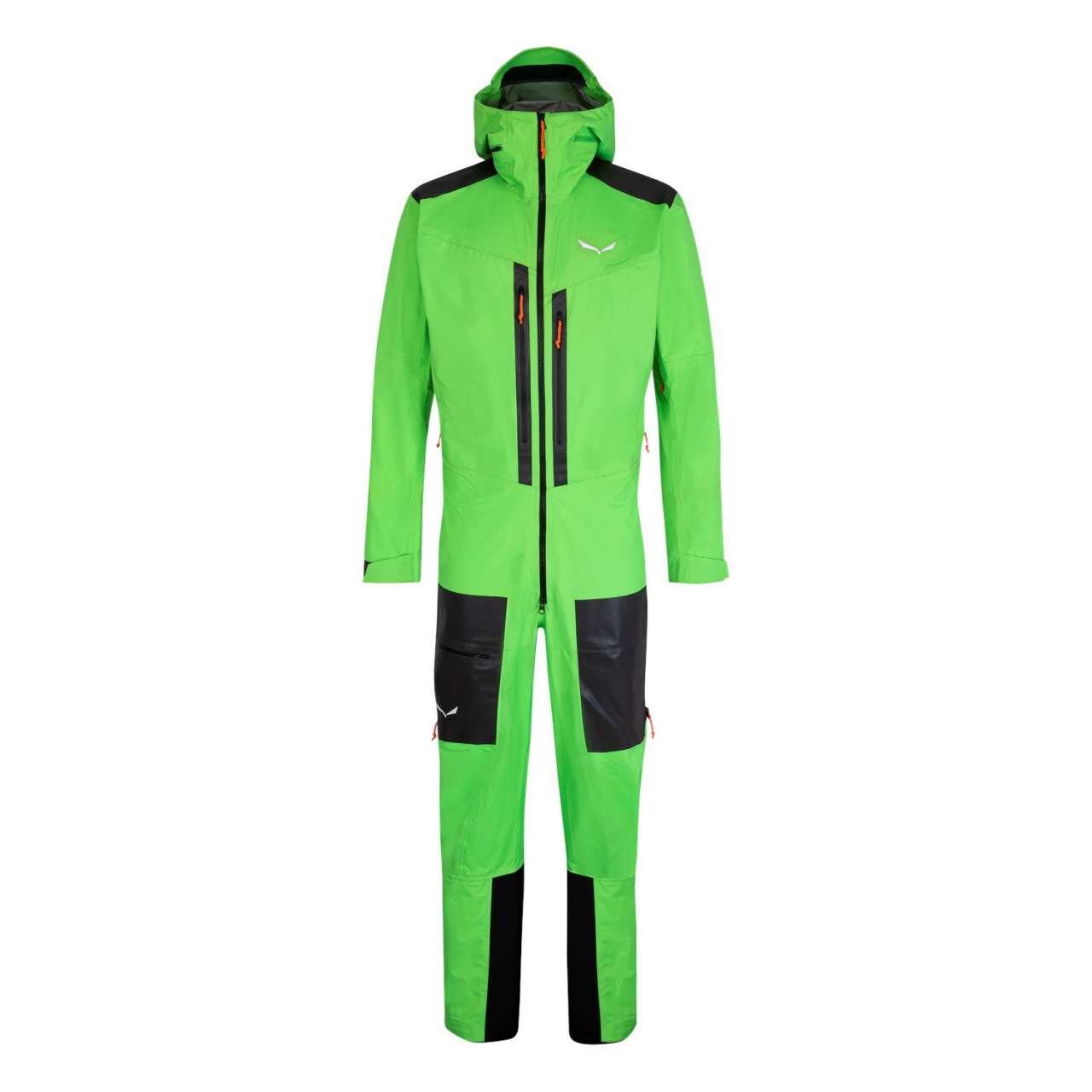 Chaqueta Hardshell Hombre Chile - Salewa Illuminati Powertex Responsive - Verde - FORZ-29356